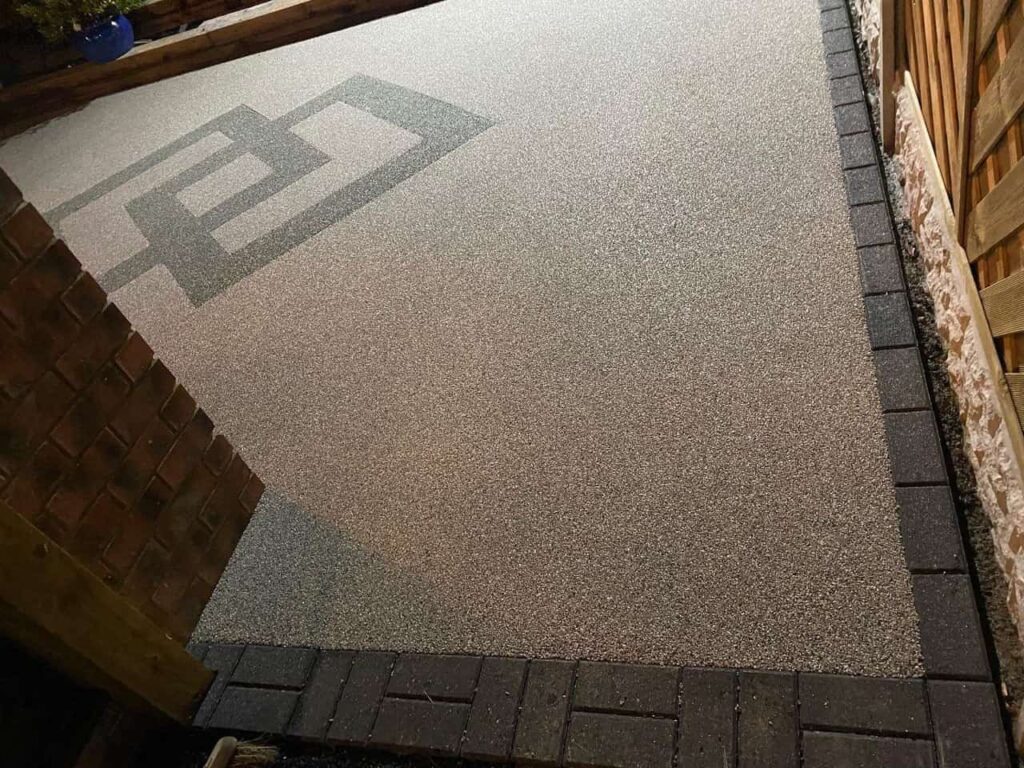 This is a photo of a gravel driveway installed in Birmingham by Birmingham Resin Driveways